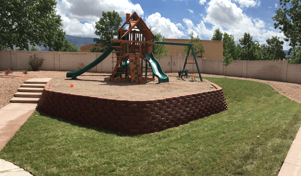 Albuquerque Playground Construction and retaining walls albuquerque